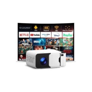 Borrego Smart 6 Portable HD Projector Android Powered Home Cinema