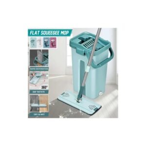 Bucket Mopper Microfiber Flat Spin