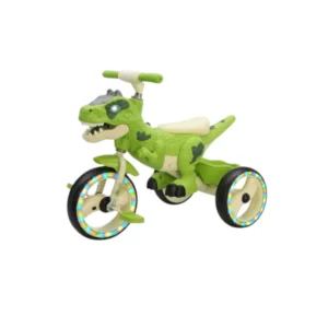 Dinosaur-themed Kids’ Tricycle – Green