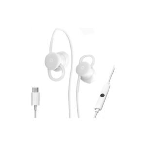 Google Pixel Buds Wired Headset USB-C, Comfortable Fit, Inline Controls, Compatible with Type-C Phones