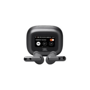 JBL Live Beam 3 - True Wireless Noise-Cancelling Stick-Closed Earbuds, 48Hrs Total Playback, Wireless Charging, 6 Mics for Perfect Calls, Multi-Point Connection, IP55 Waterproof and dustproof 
