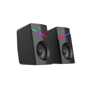 Porodo Gaming Stereo Speakers with Volume Knob Control