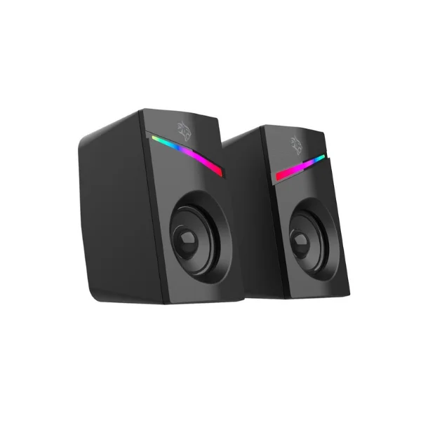 Porodo Gaming Stereo Speakers with Volume Knob Control