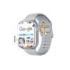 Smartbarry C95 Ultra Android Smartwatch with Sim and 6GB RAM 64GB ROM Rotating Camera 2 Set Strap Silver