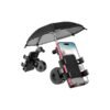 Universal Bike Phone Holder with Umbrella Compatible with Smartphones (3.5-6.5 inches)