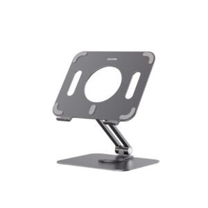 porodo 360 rotation laptop and tablet stand aluminum alloy
